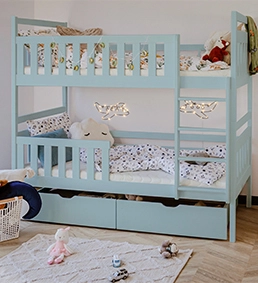 Colourful children’s beds